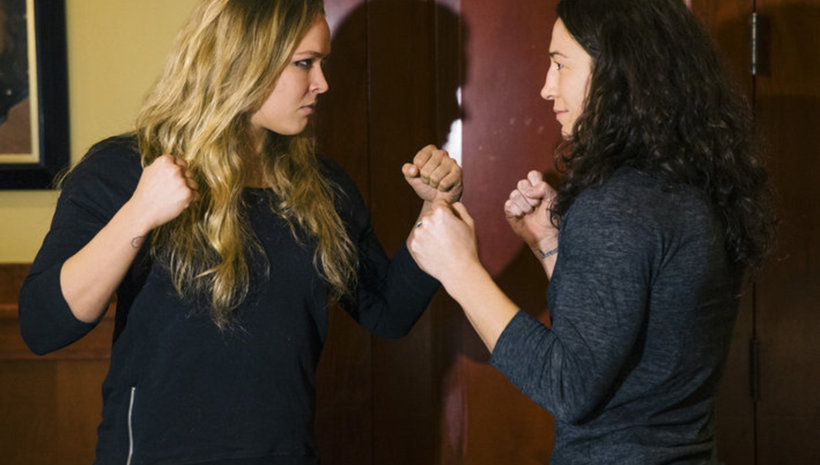 Първата среща на Rousey с MacMann