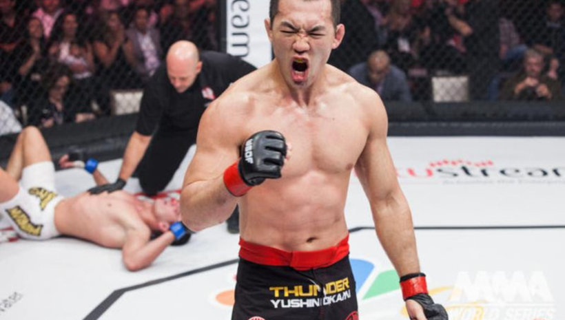 След победата си в WSOF, Yushin Okami с главен двубой в Япония