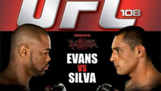 Резултати от UFC 108: Evans vs Silva