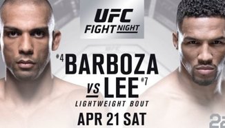 Kevin Lee и Edson Barboza лице в лице 