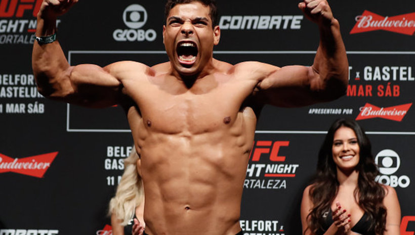 Paulo Costa нокаутира Uriah Hall	