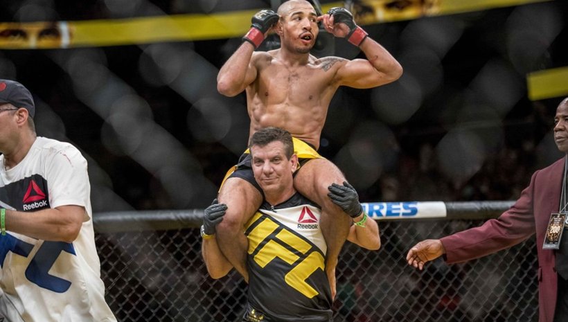 Страхотен Jose Aldo нокаутира Jeremy Stephens в първия рунд