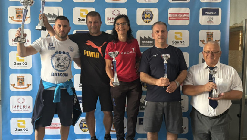 Тимът на 'Арена Спорт' стана първи в отборното по джудо на турнира 'Никола Петрушев'