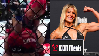 UFC състезателка: Беше неуважително да ми удариш лакът в ануса (видео)