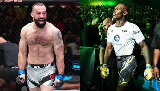 Роман Долидзе се прицели в Израел Адесаня след победата в UFC Vegas 104