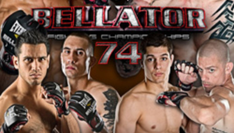 Резултати от MMA състезанието Bellator 74