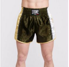 Leone - TRAINING THAI SHORTS - Green - Муай Тай Шорти - AB760
