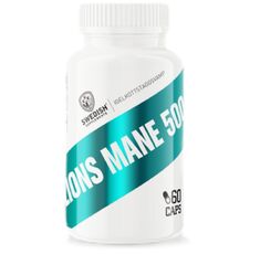SWEDISH Supplements - Lion's Mane 500 / 60 капсули, 60 дози