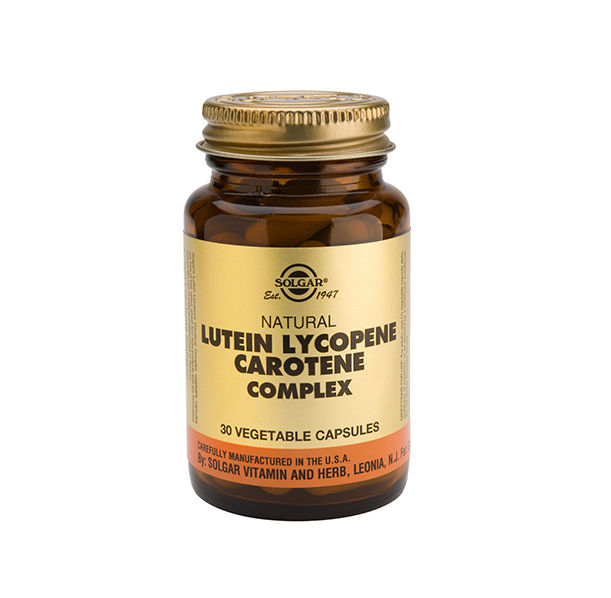 Solgar - Lutein Lycopene Carotene / 30 Vcaps.​