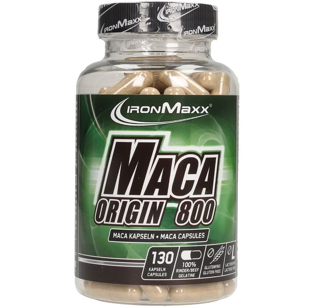 IronMaxx - Maca Origin 800 / 130 Caps.