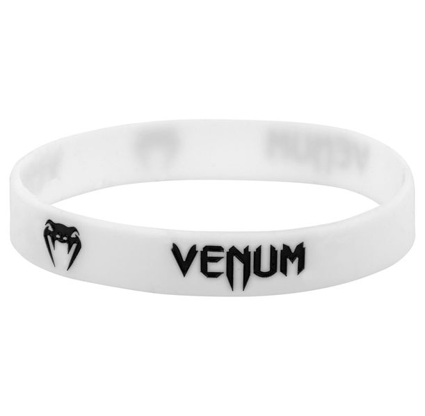 Силиконова Гривна - VENUM RUBBER BAND - WHITE / BLACK​