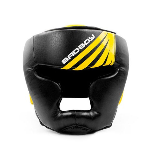 Bad Boy Training Series Impact Head Guard - Black / Yellow​