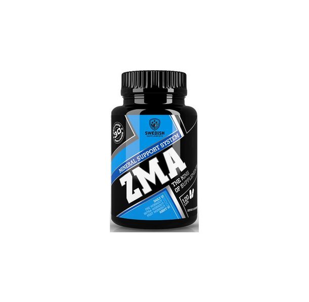 SWEDISH Supplements - ZMA + / 120 капсули, 60 дози