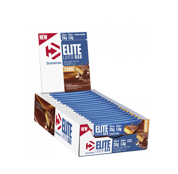 DYMATIZE Elite Layer Bar 2x30 g / 18 Bar Box