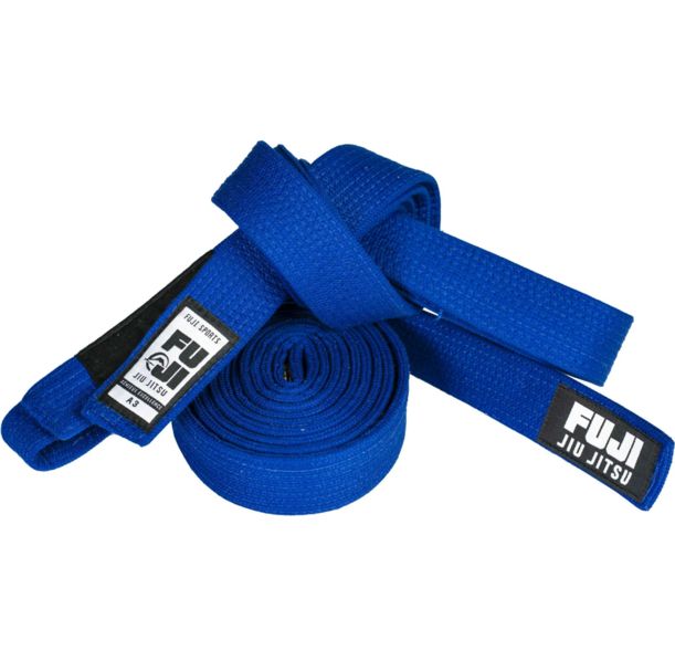 Колан за Бразилско Жиу Житцу - FUJI Premium Pearl Weave BJJ Belt - СИН​