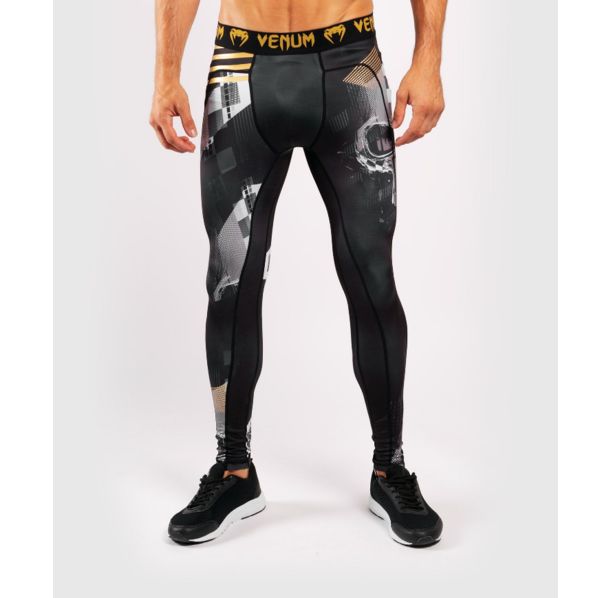 Дълъг Клин - Venum Skull Tights - Black​