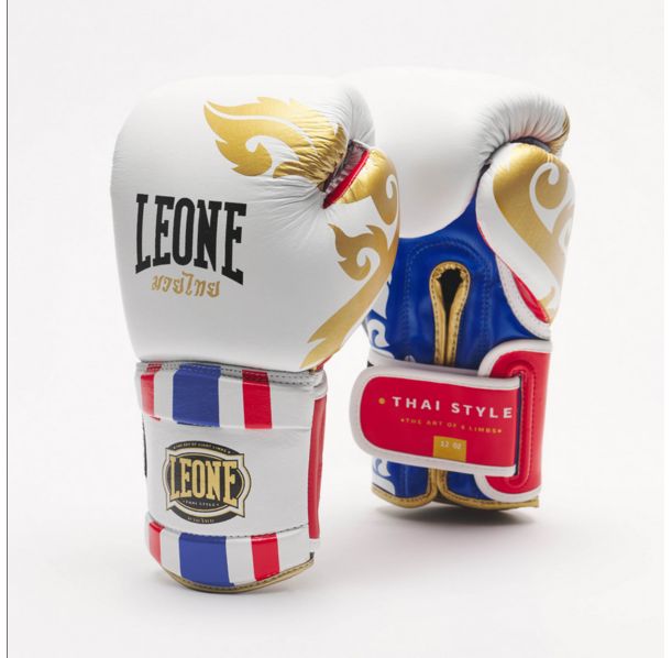 Leone - BOXING GLOVES THAI STYLE - White - GN114​