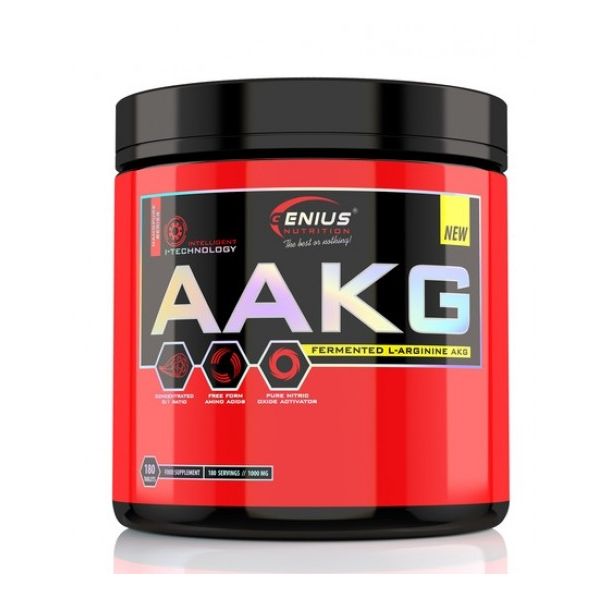 Genius Nutrition AAKG 1000mg / 180 Tabs