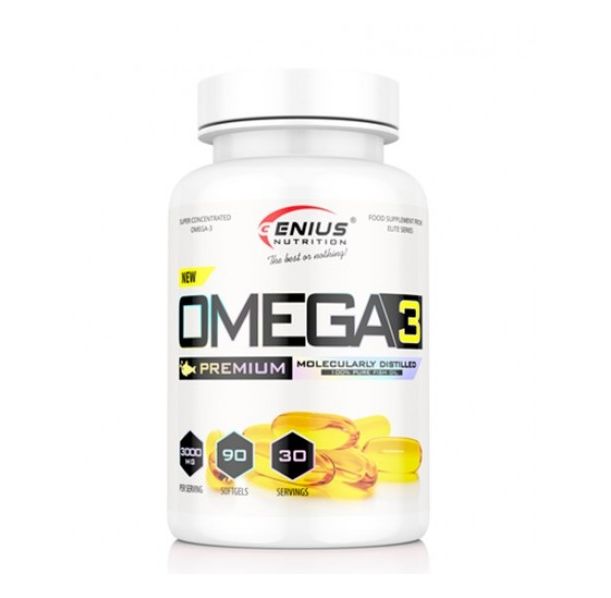 Genius Nutrition OMEGA-3 / 90 Softgels