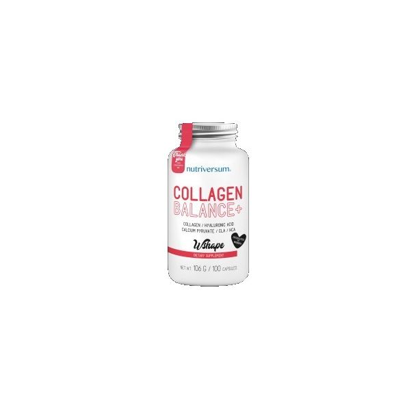 Nutriversum - Collagen Pyruvate | with Hyaluronic, CLA, Garcinia / 100 капсули, 100 дози