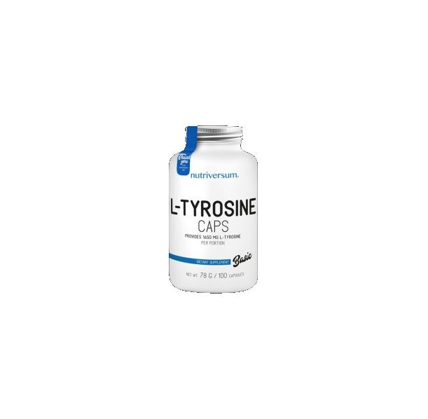 Nutriversum - L-Tyrosine Caps 550 mg / 90 капсули, 30 дози