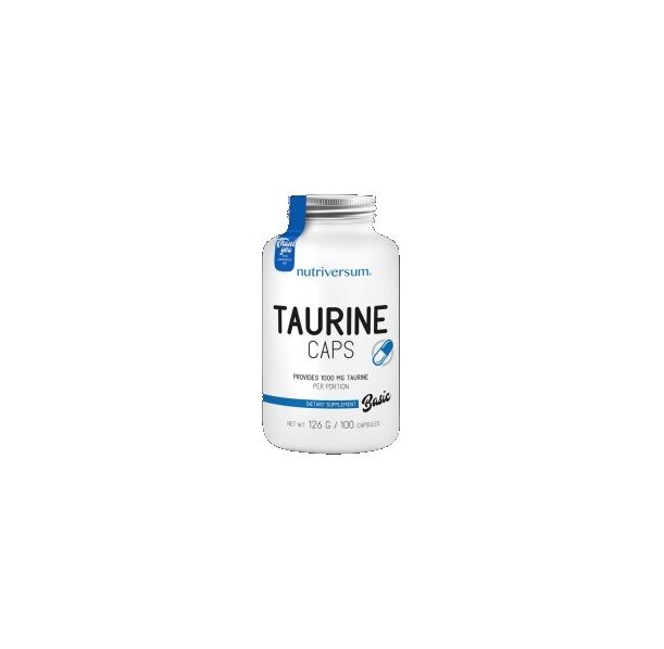 Nutriversum - Taurine Caps 1000 mg / 60 капсули, 60 дози