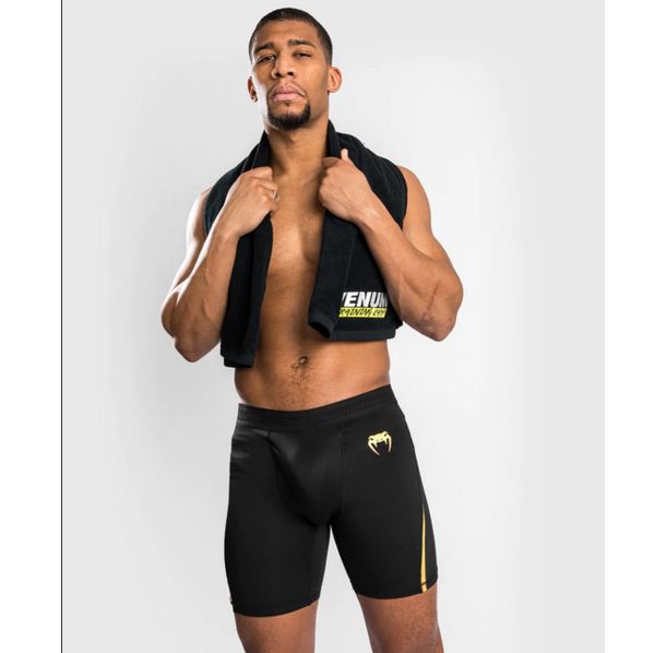 Тренировъчен клин с къси крачоли - Venum Tempest 2.0 Vale Tudo Shorts – Black/Gold​