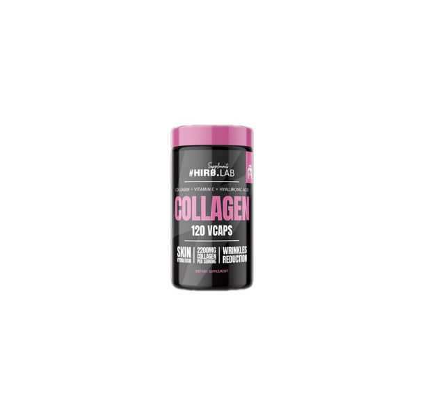 Hero.Lab - Collagen | Marine Collagen + Hyaluronic Acid & Vitamin C / 120 капсули, 30 дози