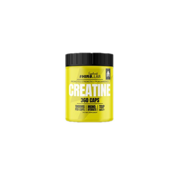 Hero.Lab - Creatine Monohydrate Caps / 360 капсули, 90 дози