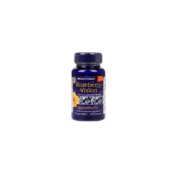 Holland And Barrett - Blueberry Vision / 60 Таблетки, 30 дози