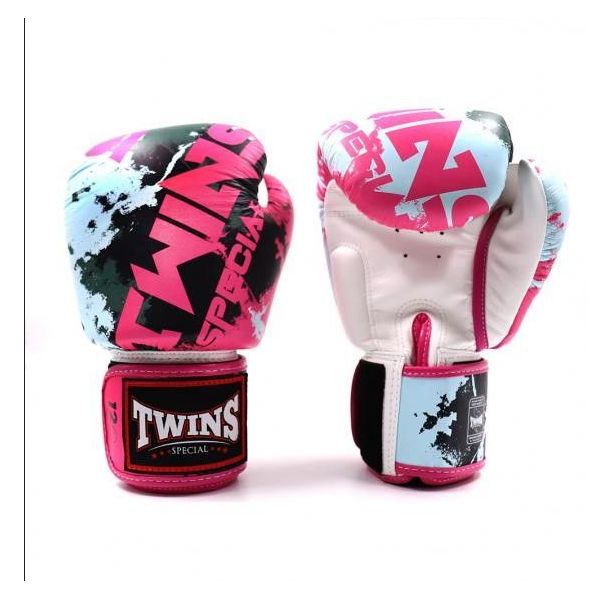 Боксови Ръкавици - Twins - BGVL FANTASY 2 - Black/Pink 