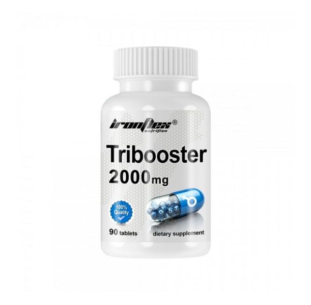 IronFlex Tribooster Pro 2000 мг / 90 таблетки / 90 дози​