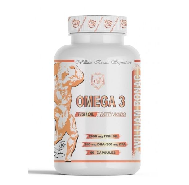 William Bonac THE CORE SERIES OMEGA 3 60 гел капсули / 30 дози