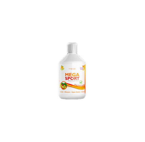 Swedish Nutra - Mega Sport | Vitamins + Minerals + Super Greens + Aminos / 500 мл, 33 дози