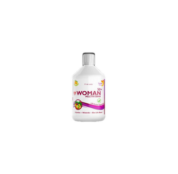 Swedish Nutra - Woman Multivitamin 50+ | Vitamins + Minerals + Bilo-Life Blend / 500 мл, 33 дози