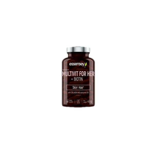 ESSENSEY - Multivit for Her + Biotin / 90 капсули, 45 дози