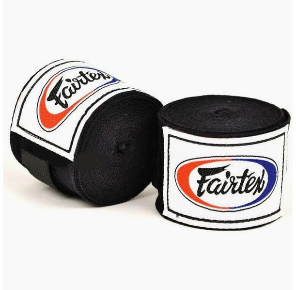 Бинтове - Fairtex Handwraps HW2 - 4.5m - Black