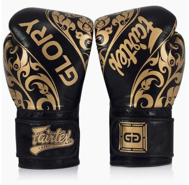Боксови Ръкавици - Fairtex Glory BGVG2 Boxing Gloves - Black