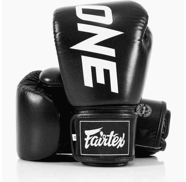 Боксови Ръкавици - Fairtex ONE Boxing Gloves - Black