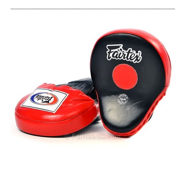 Лапи - Fairtex - FMV9 Punch mitts Ultimate Contoured - Red