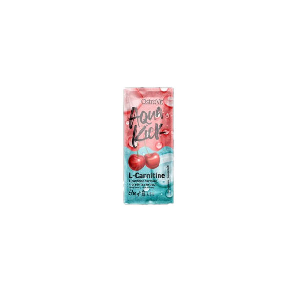 OstroVit - Aqua Kick / Advanced Hydration with L-Carnitine & Green Tea / 10 грама