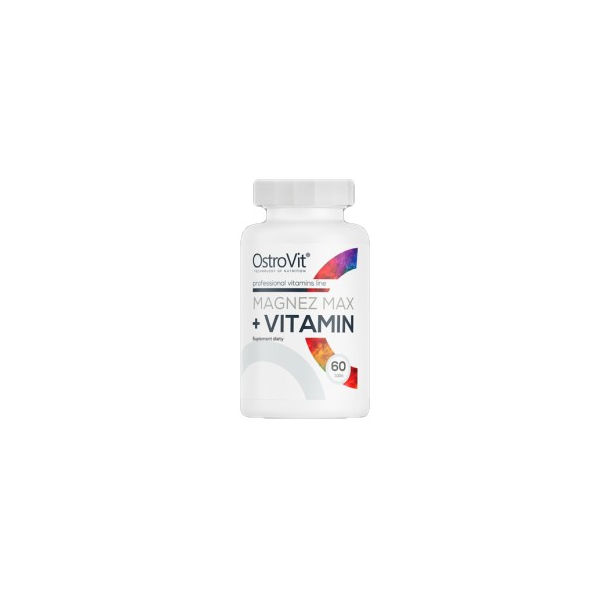 OstroVit - Magnez MAX + Vitamin / 60 Таблетки, 60 дози