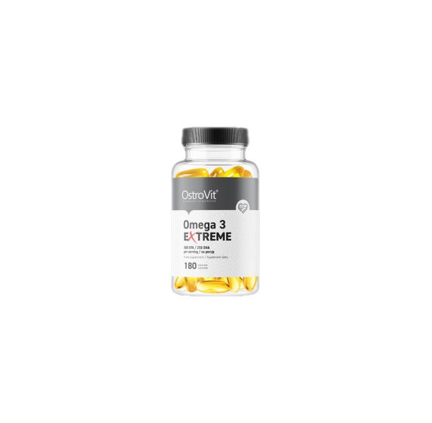 OstroVit - Omega 3 Extreme | 75% EPA + DHA / 180 Гел капсули, 180 дози