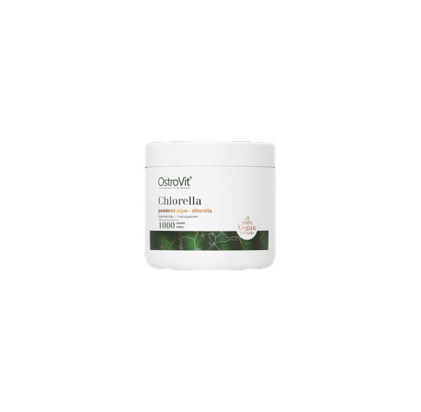 OstroVit - Chlorella / 1000 Таблетки, 500 дози