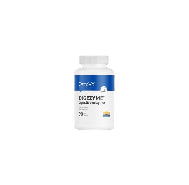 OstroVit - DigeZyme® | Digestive Enzyme Complex Patent / 90 Таблетки, 90 дози