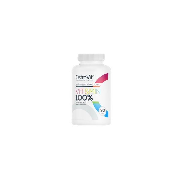 OstroVit - 100% Vit&Min / 90 Таблетки, 45 дози