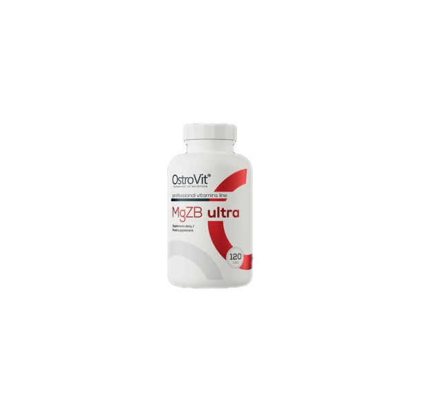 OstroVit - MgZB Ultra / ZMA / 120 Таблетки, 40 дози