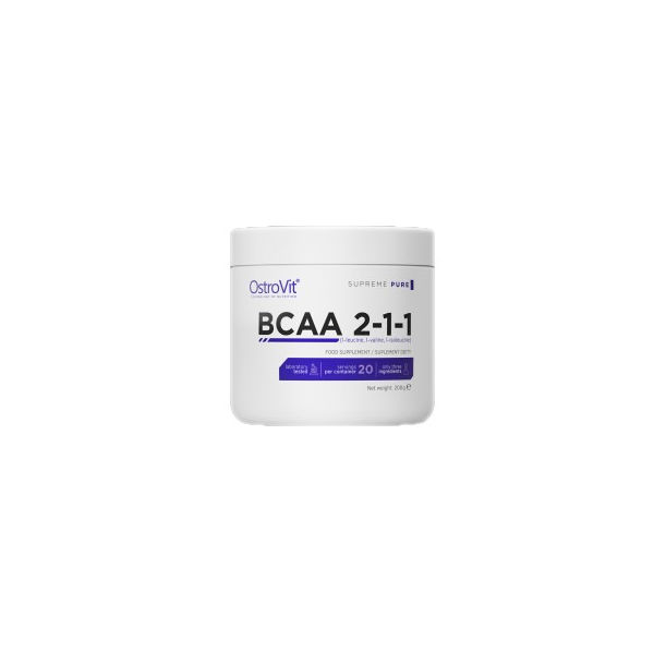 OstroVit - BCAA 2:1:1 Powder / 200 грама, 20 дози