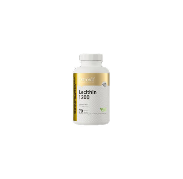 OstroVit - Lecithin 1200 / NO GMO / 70 Гел капсули, 70 дози