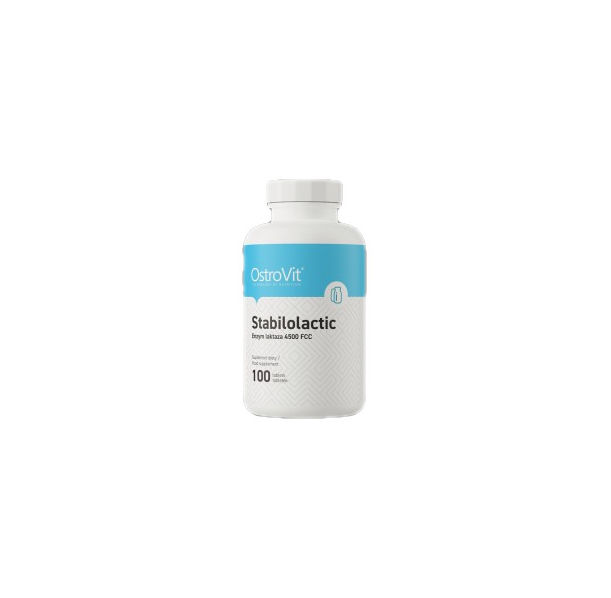 OstroVit - Stabilolactic | Lactase enzyme 4500 FCC / 100 Таблетки, 100 дози